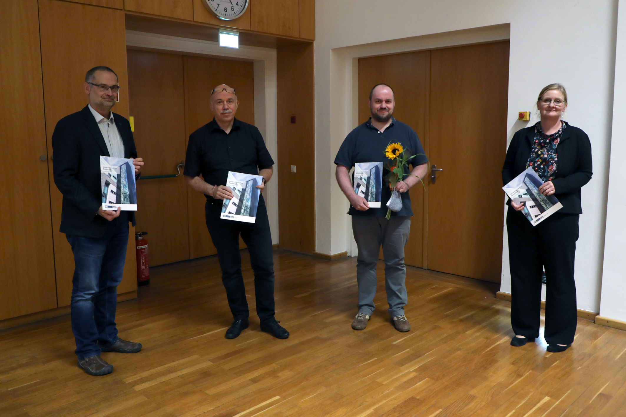 Prof. Reinhold, Prof. Lessig, Prof. Garbers, Prof. Dieterich